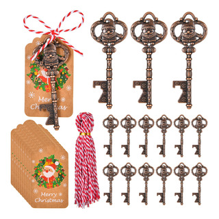 50 Abrebotellas Con Llave Para Navidad Con Temática De Papá 50 Abrebotellas Con Llave Para Navidad Con Temática De Papá