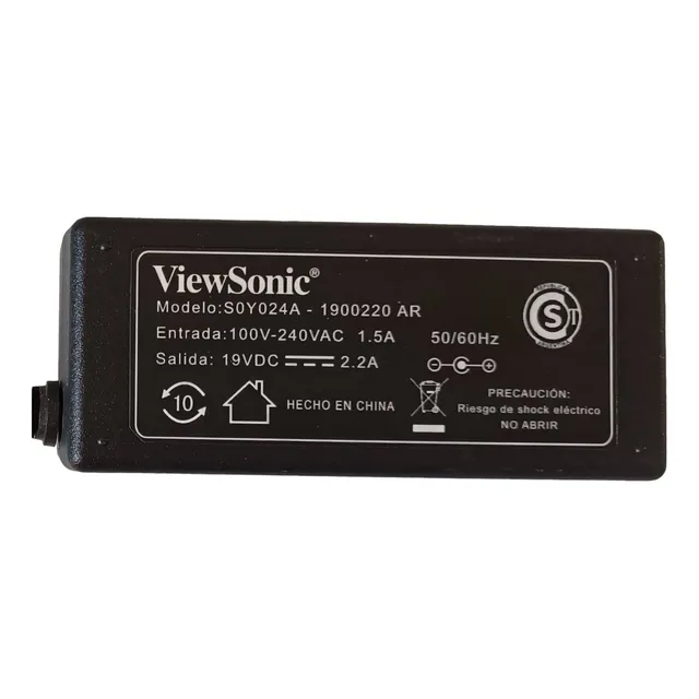 Cargador Viewsonic Viewbook 11 N2808 Viewbook 14 Vnb145