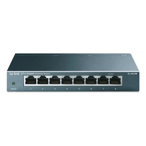 Conmutador TP-Link TL-SG108 Conmutador de escritorio Serie de conmutadores de escritorio | Cuotas sin interés