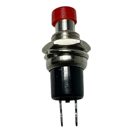 Botón Interruptor Push Claxon Marcha Cajuela Alarma  Rojo