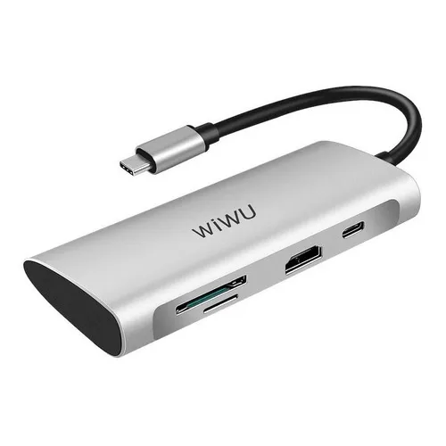 Concentrador USB-C 7 en 1 Wiwu Alpha A731hp