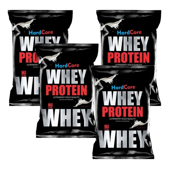 4k Whey Protein Proteína Hardcore Sabores A Elección