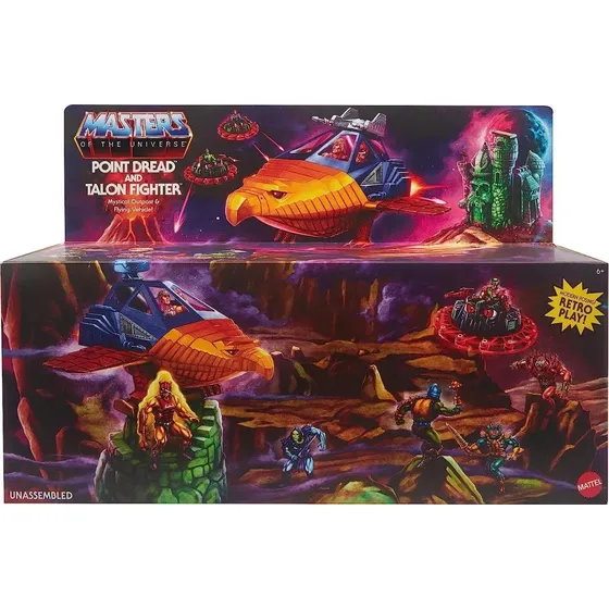 Masters Of The Universe Originspoint Dread y Talon Fighter