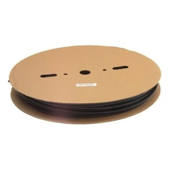 Rollo 100mts Tubo Termocontractil Thermofit 1/4 PuLG, 6mm