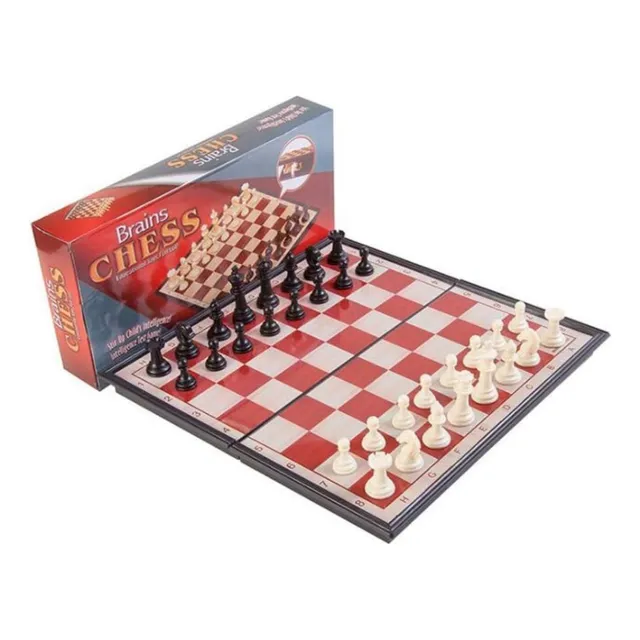 Juego Ajedrez Magnetico Tablero Plegable Portatil Didactico