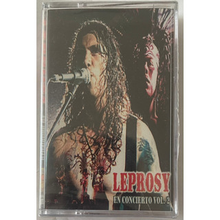 Leprosy En Concierto Vol. 2 Cassette Tape Leprosy En Concierto Vol. 2 Cassette Tape
