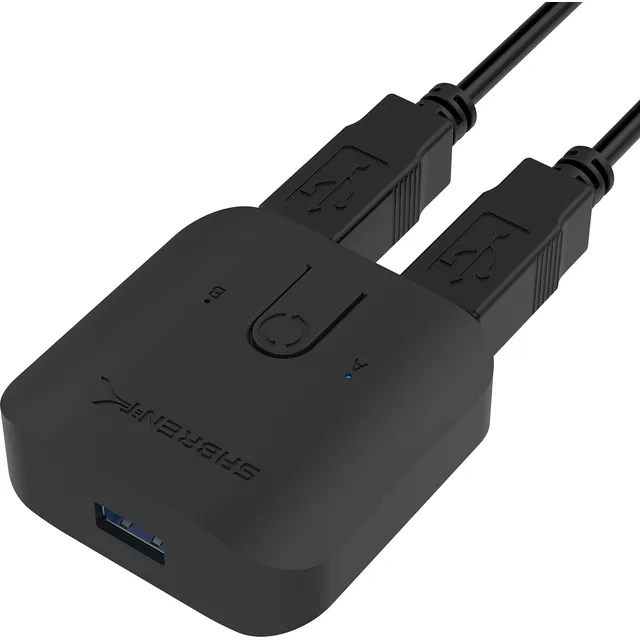 Sabrent Interruptor De Uso Compartido Usb 3.0 Para Múltiples
