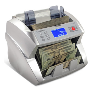Silver By Accubanker S3500 Contador De Billetes Flexible, Má Silver By Accubanker S3500 Contador De Billetes Flexible, Má