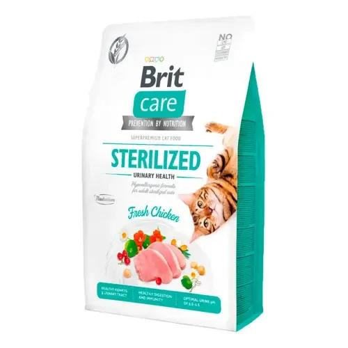 Brit Care Cat Urinary Sterilized Alimento Seco Pollo Gato Adulto 7 Kg | Cuotas sin interés