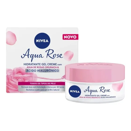 NIVEA Creme Hidratante em Gel Aqua Rose 50ml
