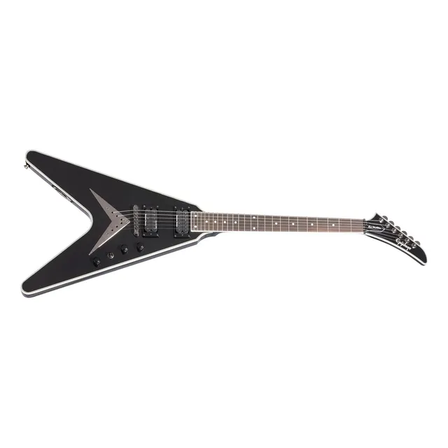  EpiPhone Dave Mustaine Flying V Custom - Black Metallic