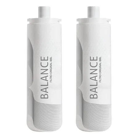 Kit 2 Refil Filtro Balance Purificador Ibbl E-due Fr600 Cor Branco