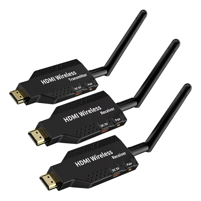Transmisor Hdmi Inalambrico Con 2 Receptores - Wireless Hd