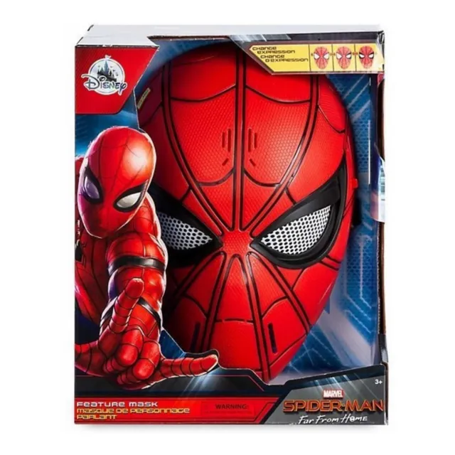 Marvel Spiderman Far From Home Máscara Disney Con Sonido