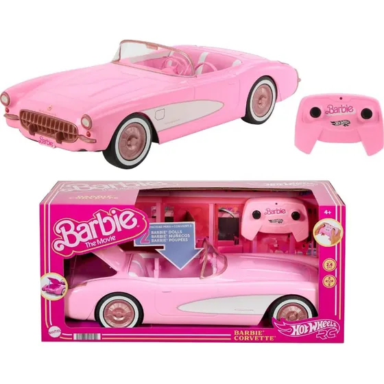 Hotwheels Barbie A Contro Remoto Mattel, Carro De Barbie Rc.