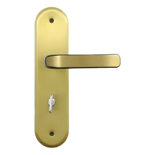 Fechadura Externa Aliança Pop 2600/70 Maçaneta Bronze 40mm Portas