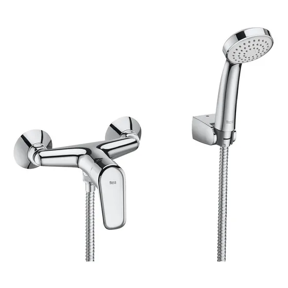 Grifería Roca Coral Monocomando Baño Ducha Exterior S/transf