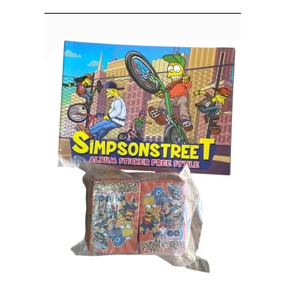 Álbum Simpson Street + 50 Sobres - De Miscelánea  Antiguo