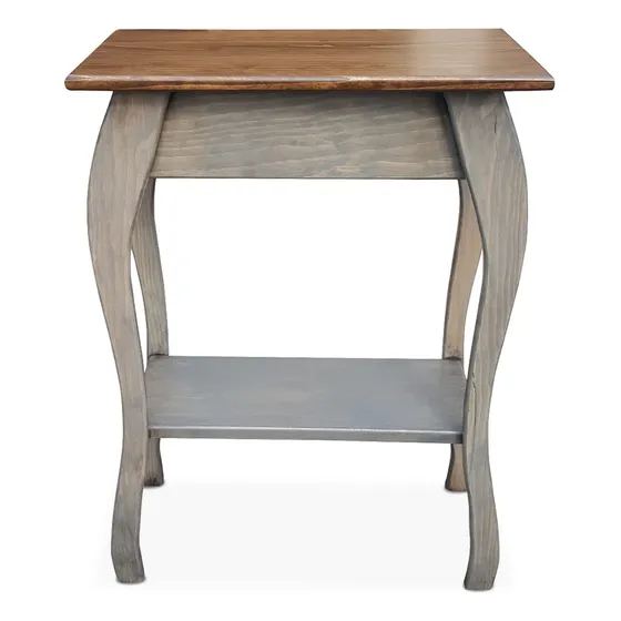 Peaceful Classics Mesa Auxiliar Madera Amish Hecha Mano Para