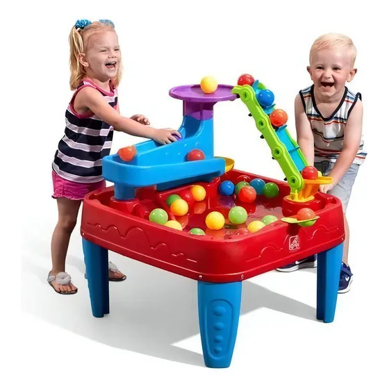 Mesita De Estimulación Stem Con Pelotas - Juego Educativo