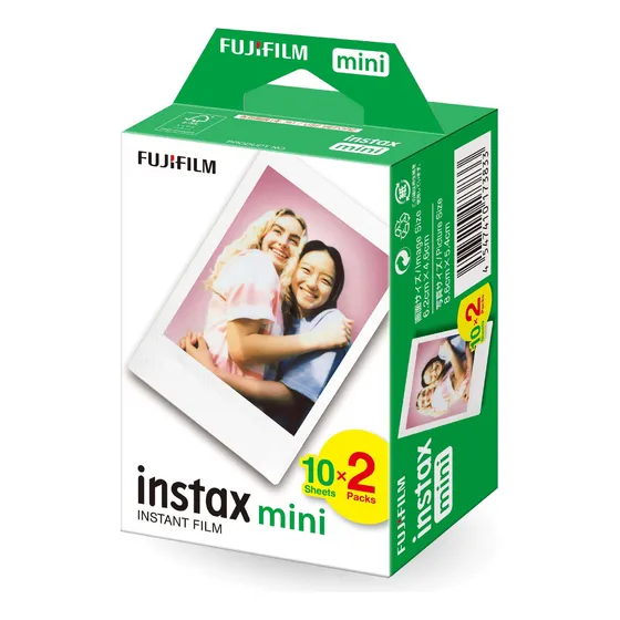 Cartucho Cámara Instantánea Fuji Film Instax Mini 20 Fotos