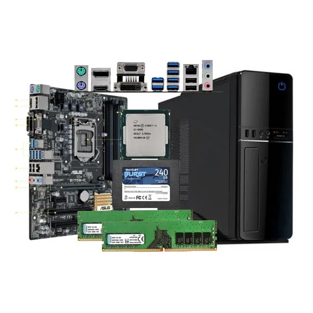 Computador Cpu Core I5 8va Gen 16 Ram Ssd 256gb Nuevo Tienda