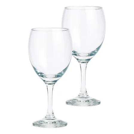 Conjunto 12 Taças Vidro 600ml Vale Lar Vinho Água Transparente
