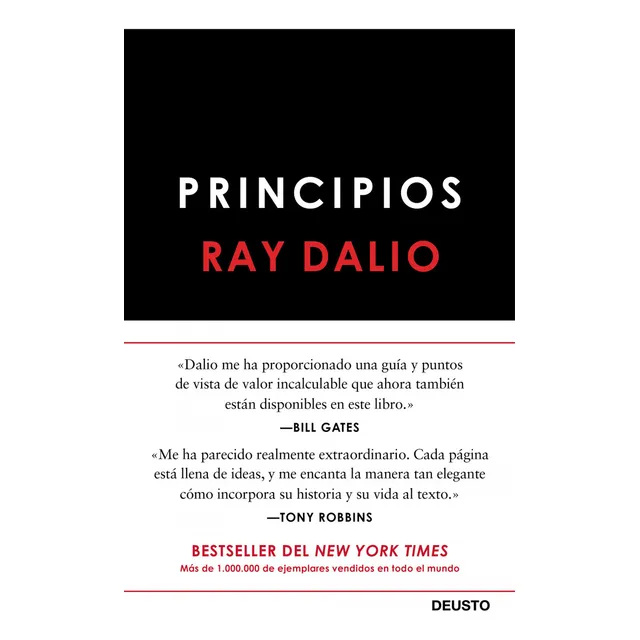 Libro Principios - Ray Dalio - Deusto - Tapa Dura