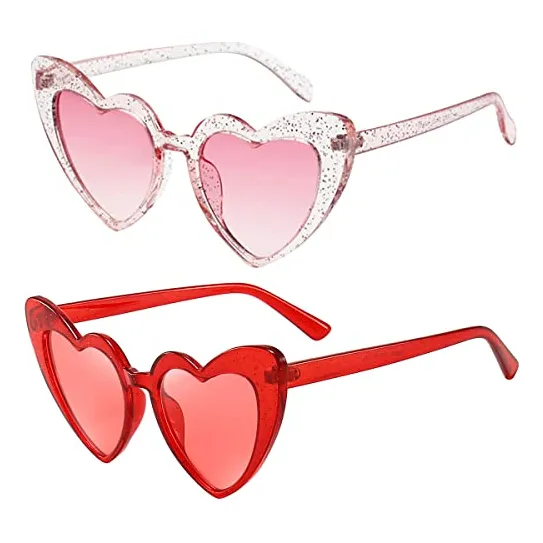 Gafas De Sol De Corazón De Dollger Para Mujer Retro V61m5