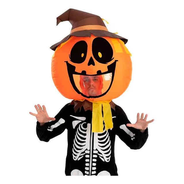 Cabeza Inflable Gigante Para Disfraz De Halloween Y Cosplay