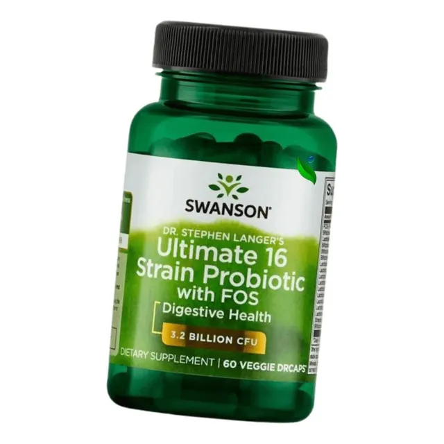Probióticos 16 Cepas 3.2 Billones Ufc + Prebióticos X 60caps