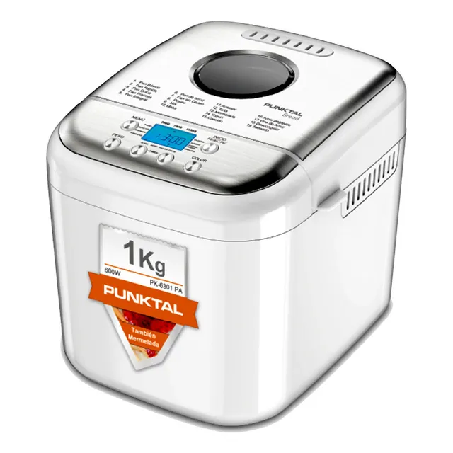 Máquina De Pan Panetera Punktal Pk-pa6301 Color Blanco