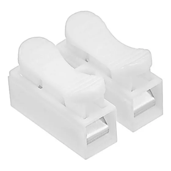 Conector Rapido Para Cable 2 Vías Paquete 20 Pzas