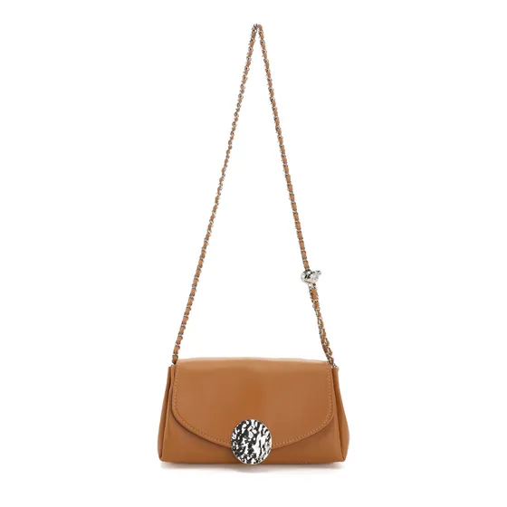 Carterita Mini Bag Ona Saez Cuero Ecológico C/solapa