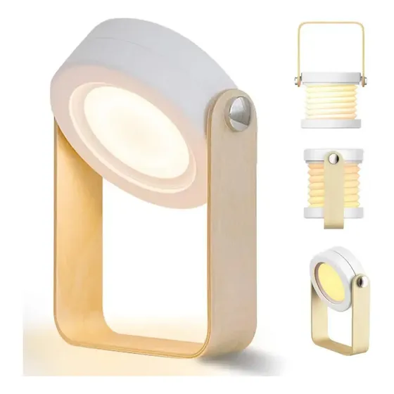 Linterna Led Plegable Para Acampar, Portátil Para Exteriores