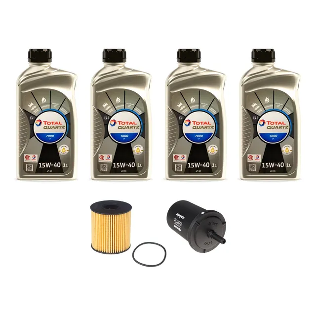 Kit Troca 4 Óleos E Filtros Peugeot 206/ 207/307 1.4/1.6 16v