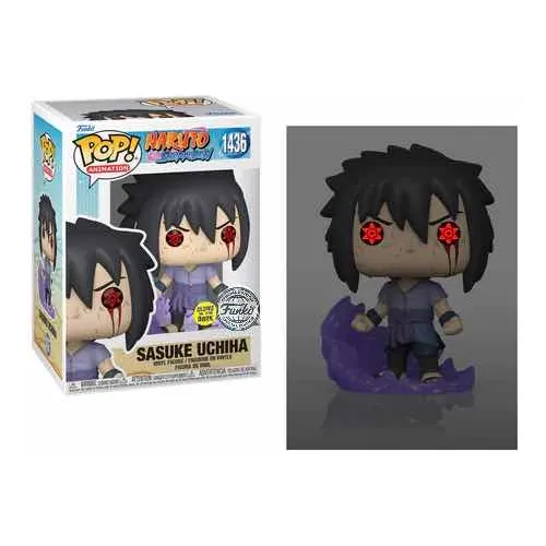 Funko Pop Sasuke Uchiha Con Amaterasu Glow Exclusivo
