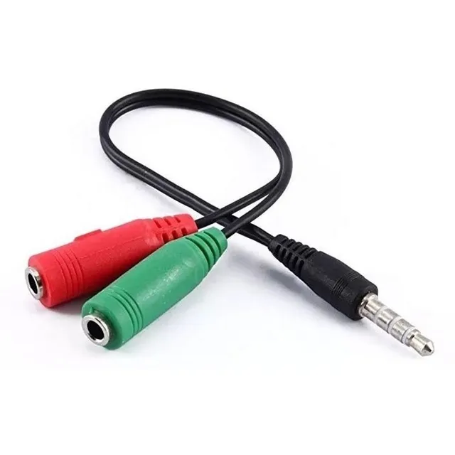 Cable Adaptador Auriculares + Microfono Auricular Play 