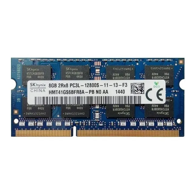 Memoria RAM gamer color azul 8GB 1 SK hynix HMT41GS6AFR8A-PB
