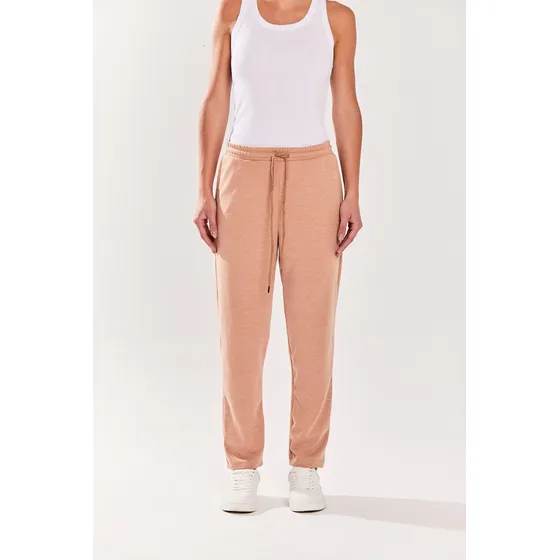 Chino Recto De Lanilla Lisa,butter Toffee Koxis Mujer