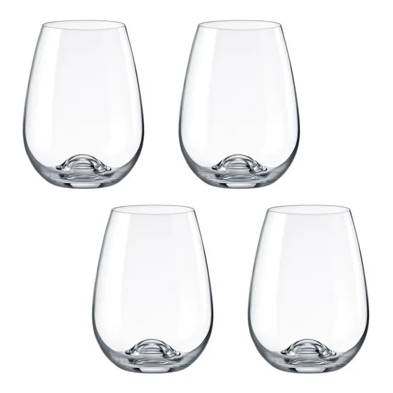 Copa Degustación X 4 Sin Pie Rona Drink Pettish Online Color Transparente