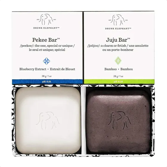 Drunk Elephant Estuche Viaje Jabón Facial Exfoliante 28g