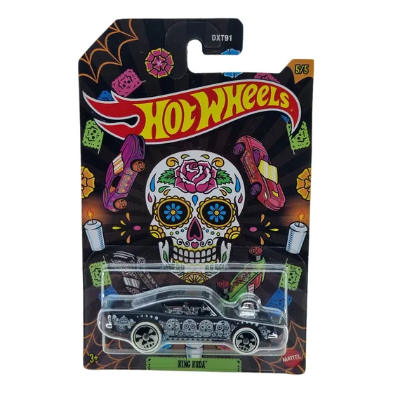 Hot Wheels Edición Dia De Muertos Modelos A Elegir King Kuda