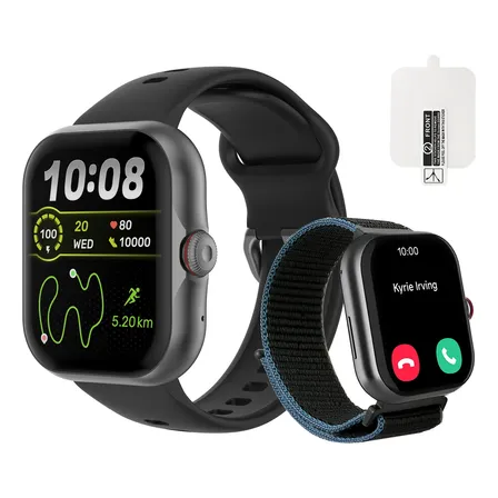 Smartwatch Bettdow Fb055 1.85 Esportivo Ia Gps 3atm Música
