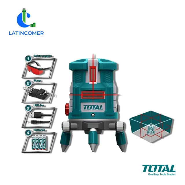 Nivel Laser Autonivelante (laser Rojo) - Total