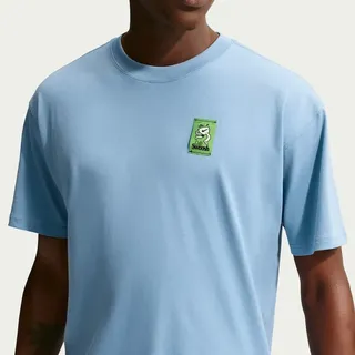 Camiseta Nike Sportswear Swoosh Masculina Azul-claro Ggg