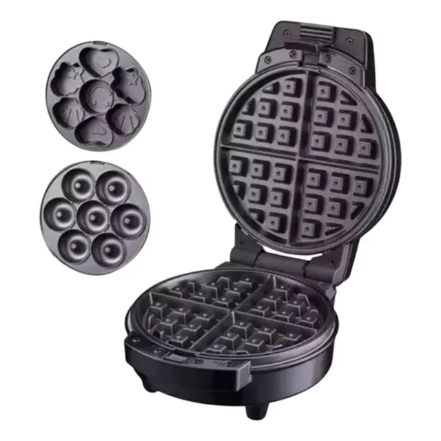 Maquina Mini Donera, Wafflera, Cupcakes 3 En 1