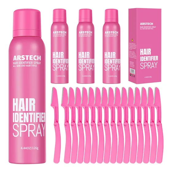 Spray Identificador De Cabello Para Afeitado Facial, Dermapl