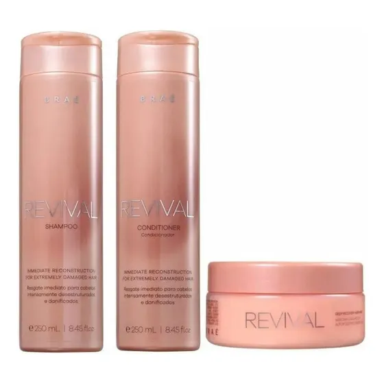 Braé Kit Revival Trio De Tratamento (3 Produtos)
