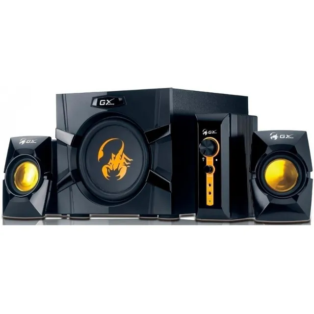 Genius Parlantes Gx Sw-g2.1 3000 Ii Black Gaming Negro